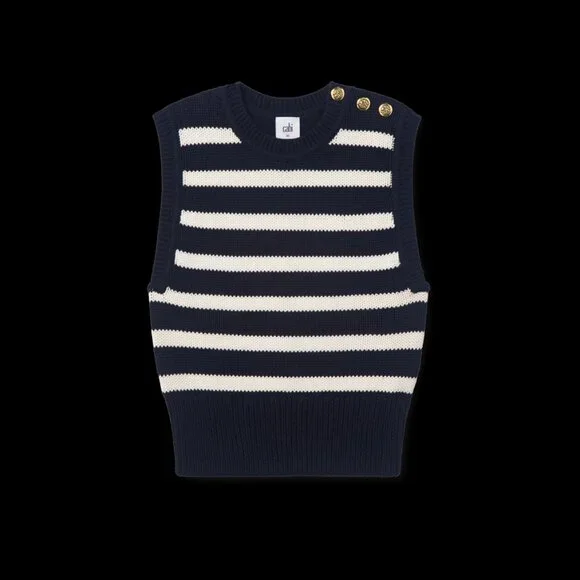 CABI Topsail Sweater Vest - Picture 2 of 3